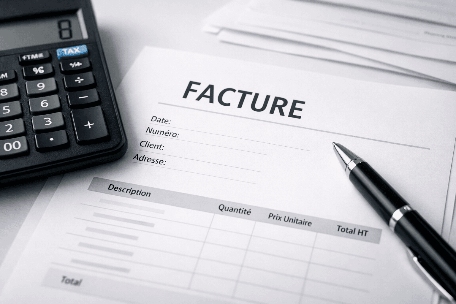 Facture Vinted pour vendeur professionnel