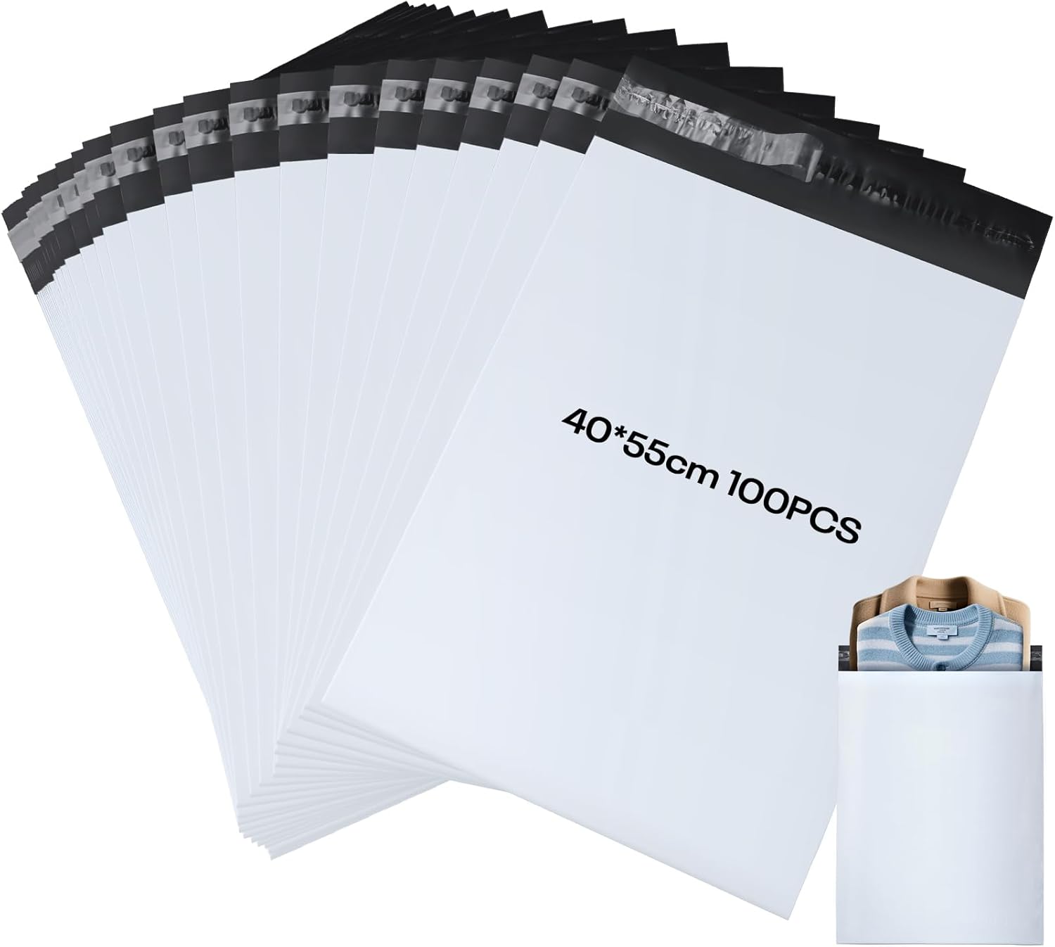 Pochettes d'expédition plastiques pour Vinted