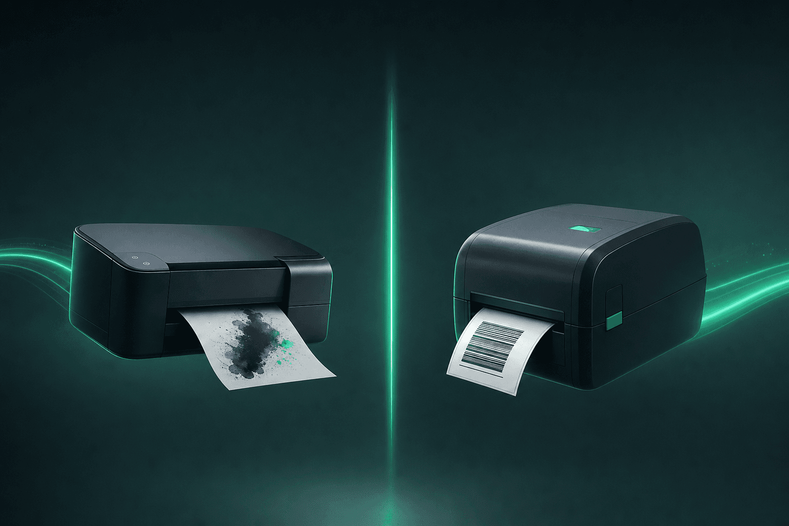 Comparaison jet d'encre versus imprimante thermique pour étiquettes d'expédition Vinted