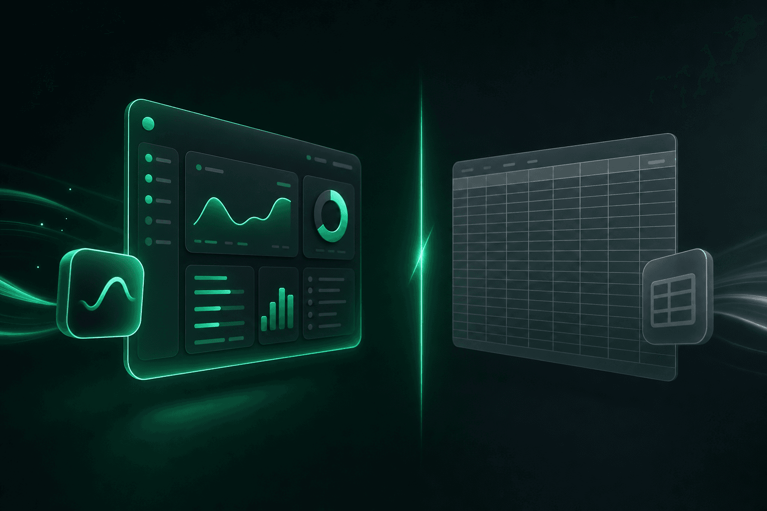 Comparaison entre Excel et Vinteer pour la gestion des ventes Vinted - Dashboard vs tableur